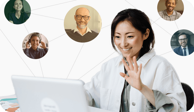 A therapist at her laptop wants to learn how to become an EAP provider so she can grow her client list.